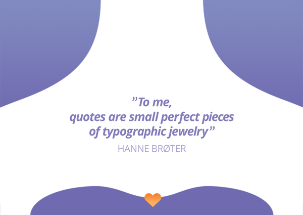 How to make typographic jewelry