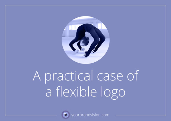 A practical case of a flexible logo